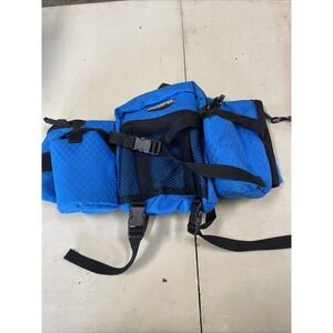 Stansport Adjustable Fanny Hip Pack Blue Padded 2 Water Holder